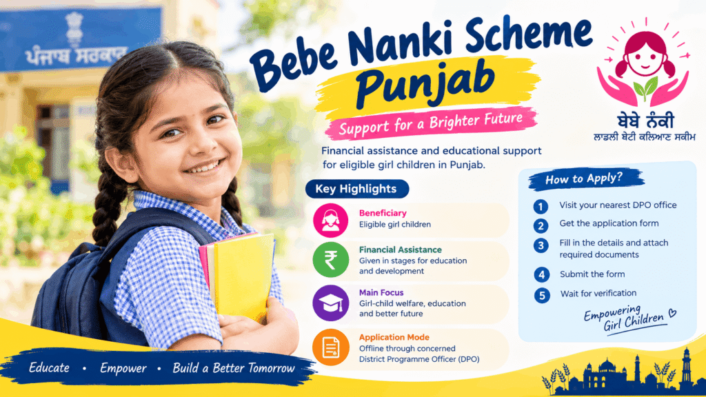 Bebe Nanki Scheme Punjab Apply
